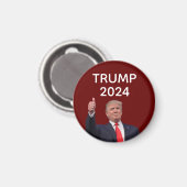ドナルド・トランプ2024 マグネット (正面/裏面)