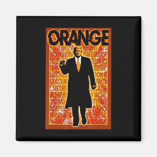 ドナルド・トランプ2024 マグネット (正面)
