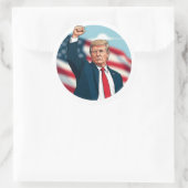ドナルド・トランプ2024 ラウンドシール (バッグ)