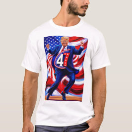 ドナルド・トランプ2024 大統領の 47勝 Tシャツ