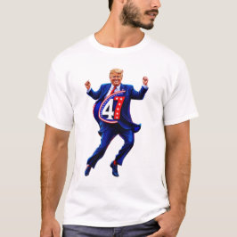 ドナルド・トランプ2024 大統領の 47勝 Tシャツ
