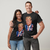 ドナルド・トランプ2024 大統領の 47勝 Tシャツ (ユニセックス)