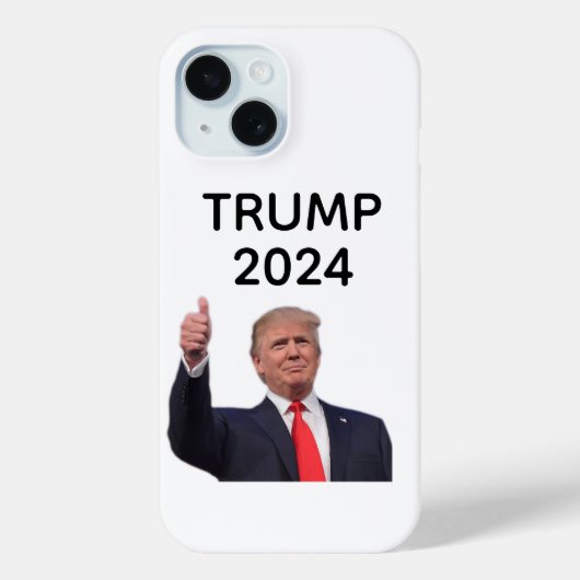 ドナルド・トランプ2024 Case-Mate iPhoneケース (裏面)
