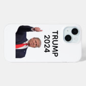 ドナルド・トランプ2024 Case-Mate iPhoneケース (裏面 (横))