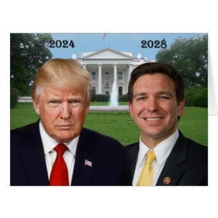 ドナルド・トランプ2024 & Ron DeSantis 2028
