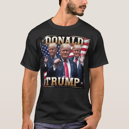 ドナルド・トランプ2024 Tシャツ (正面)