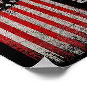 ドナルド・トランプ2025アメリカ合衆国Byckアメリカ国旗 ポスター (角)