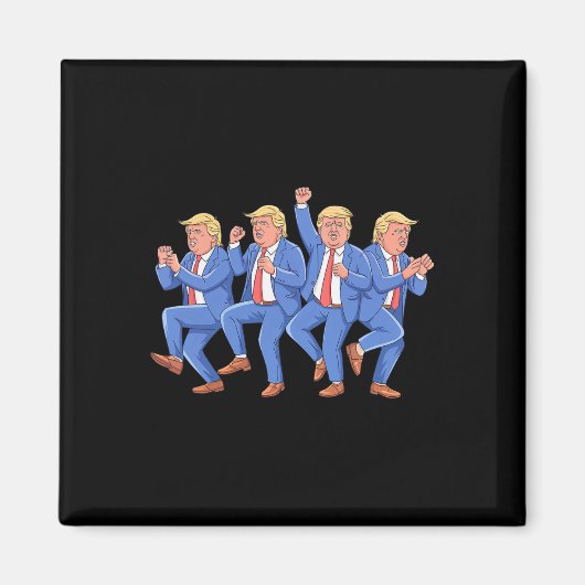 ドナルド・トランプ2025年7月トランプ4日 マグネット (正面)