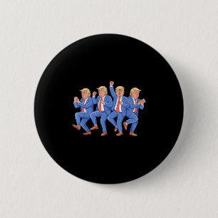 ドナルド・トランプ2025年7月トランプ4日 缶バッジ