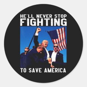 ドナルド・トランプ2025彼はSavにストップ戦うことはない ラウンドシール