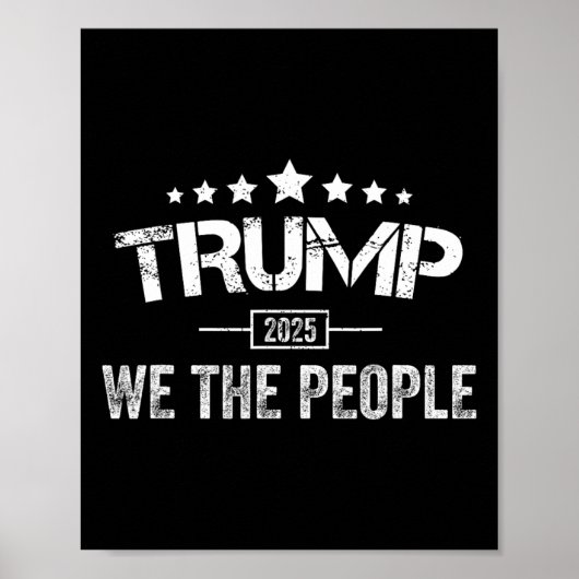 ドナルド・トランプ2025我々は7月Electiの4番目の人々 ポスター (正面)