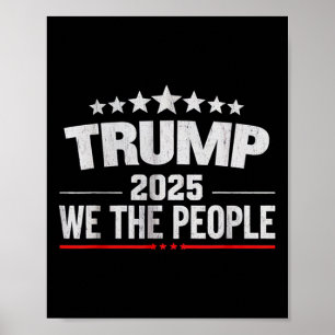 ドナルド・トランプ2025我々は7月Electiの4番目の人々 ポスター