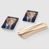 ドナルド・トランプ2025米国大統領ポートレート ハンドファン (組立なし)