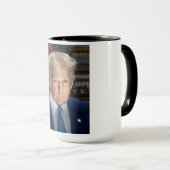 ドナルド・トランプ2025米国大統領ポートレート マグカップ (正面右)
