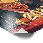 ドナルド・トランプ2025 フォトプリント            (角)