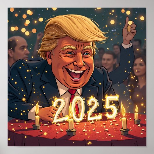 ドナルド・トランプ2025 ポスター (正面)