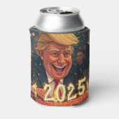 ドナルド・トランプ2025 缶クーラー (缶裏面)