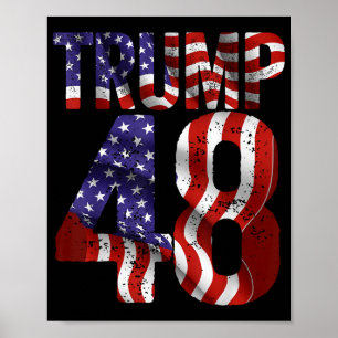 ドナルド・トランプ2028トランプ45 47 48第アメリカ大統領 ポスター