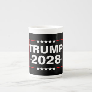 ドナルド・トランプ2028社長 ボーンチャイナマグカップ