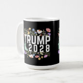 ドナルド・トランプ2028 コーヒーマグカップ (正面左)