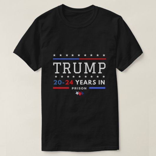 ドナルド・トランプ20-24刑務所TシャツEssentiで年 Tシャツ (デザイン正面)