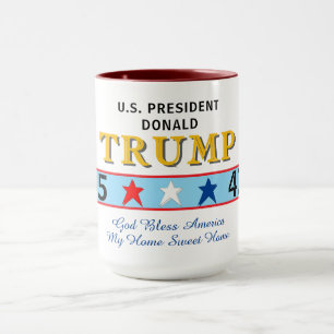 ドナルド・トランプ45および47 マグカップ