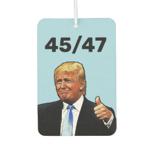 ドナルド・トランプ45/47空気清浄機 カーエアーフレッシュナー