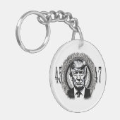 ドナルド・トランプ45/47 キーホルダー (正面左)