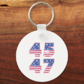 ドナルド・トランプ45-47 キーホルダー (正面)