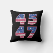 ドナルド・トランプ45-47 クッション (裏面)