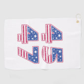 ドナルド・トランプ45-47 ゴルフタオル (横)