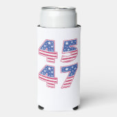 ドナルド・トランプ45-47 スリム缶クーラー (Seltzer正面)