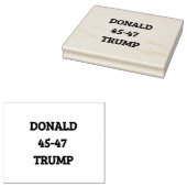 ドナルド・トランプ45-47 ラバースタンプ (押印)