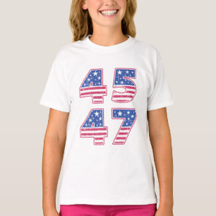 ドナルド・トランプ45-47 Tシャツ