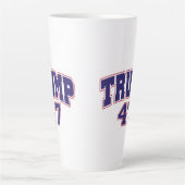 ドナルド・トランプ47 カフェラテマグ (正面)