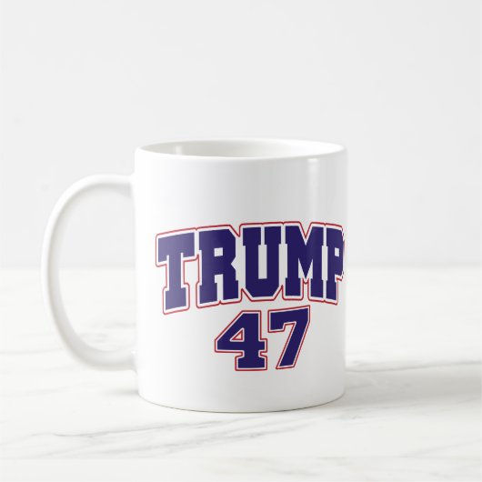 ドナルド・トランプ47 コーヒーマグカップ (左)