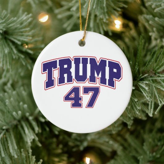 ドナルド・トランプ47 セラミックオーナメント (ツリー)