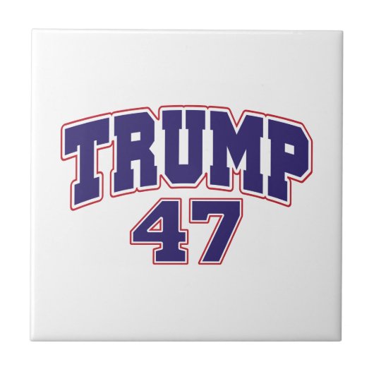 ドナルド・トランプ47 タイル (正面)