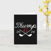 ドナルド・トランプ47 2024 カード (黄色い花)