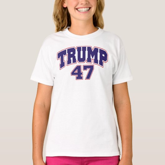 ドナルド・トランプ47 Tシャツ (正面)