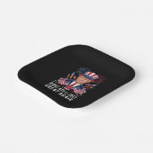 ドナルド・トランプ7月4日を再素晴らし作 ペーパープレート (傾斜あり)