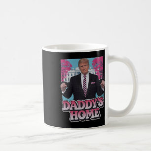 ドナルド・トランプ おかしなピンクのドナルド・トランプTシャツ コーヒーマグカップ