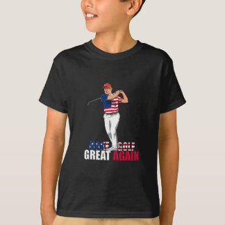 ドナルド・トランプ - おもしろゴルフギフト Tシャツ