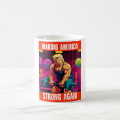 ドナルド・トランプ – アメリカを再び強くする コーヒーマグカップ (中央)