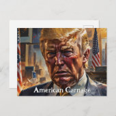 ドナルド・トランプ・アメリカン・カレッジ ポストカード (正面/裏面)