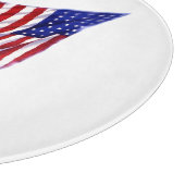 ドナルド・トランプ・アメリカ国旗ポップ・アートの芸術 カッティングボード (角)