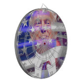 ドナルド・トランプ・アメリカ国旗 ダーツボード (正面左)