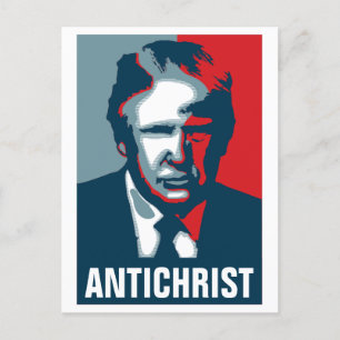ドナルド・トランプ・アンチキリスト ポストカード