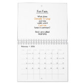 ドナルド·トランプ·アンド·ウェルシュ·ニンジン カレンダー (2月 2026)