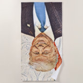 ドナルド·トランプ·アート·ビーチ·タオル ビーチタオル (正面)